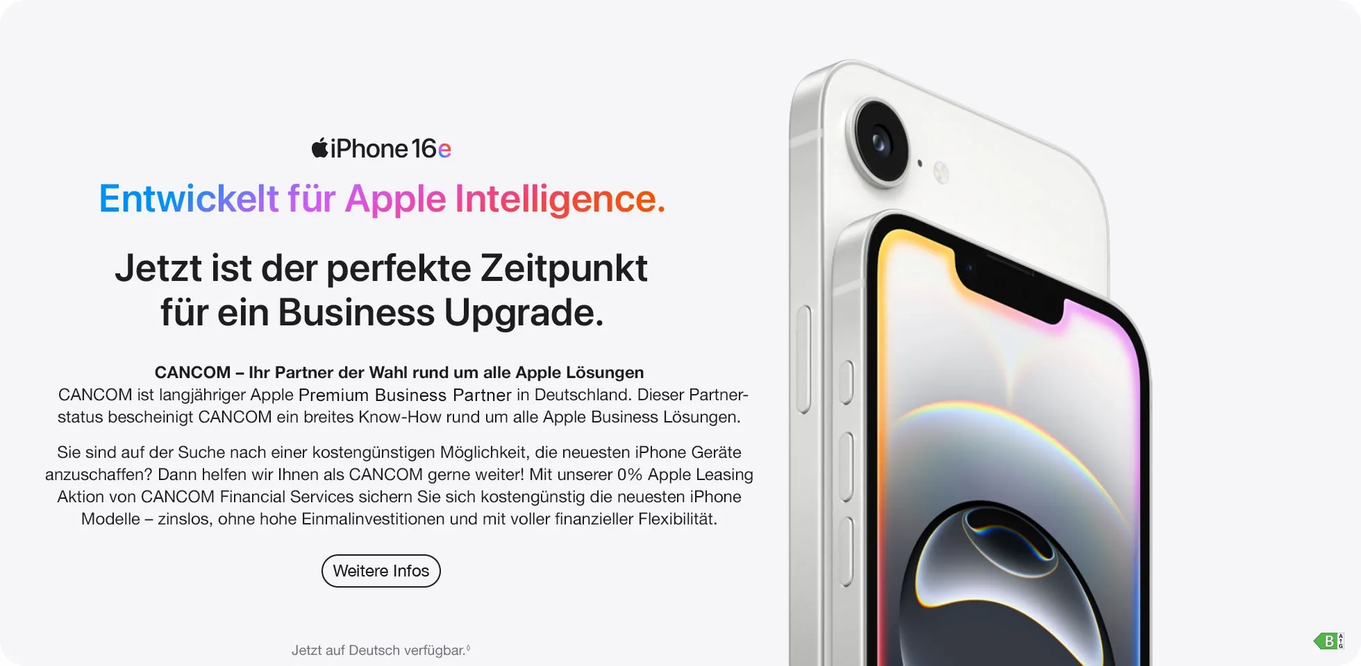 DEDE iPhone16e Toolkit Enterprise Q325 Hero AI Modular Tile LFW 1960x960 1