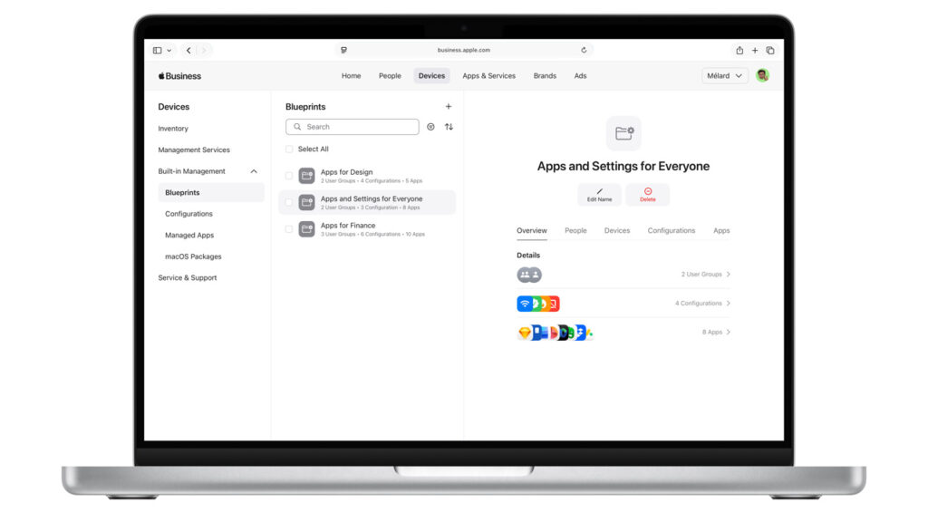 Apple Business Device Management