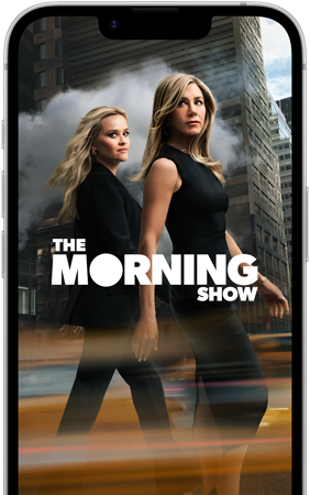 iPhone17e 105 iPhone 17e Display mit der Apple TV Serie The Morning Show